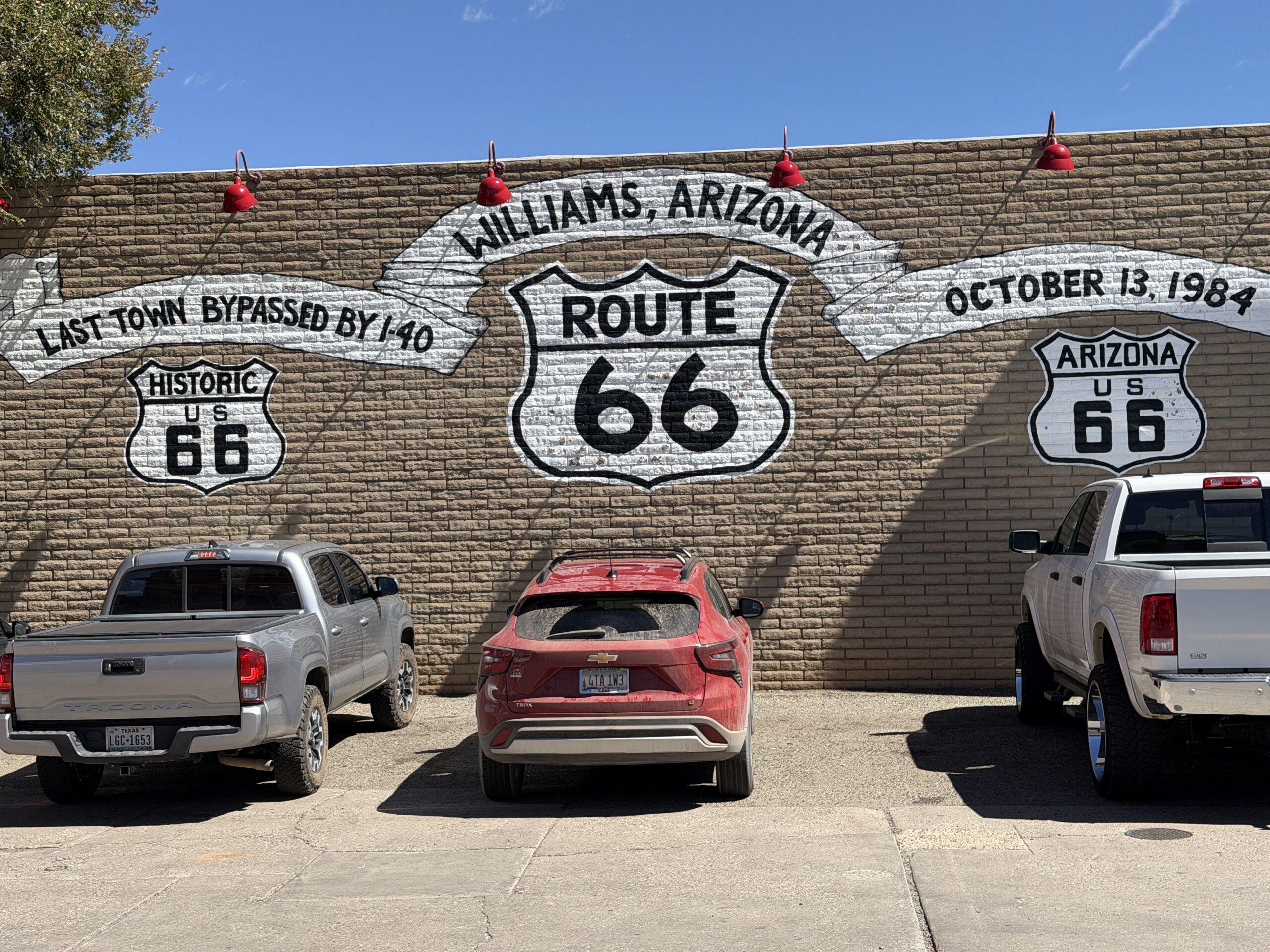 Historic Route 66 in Williams, Arizona.